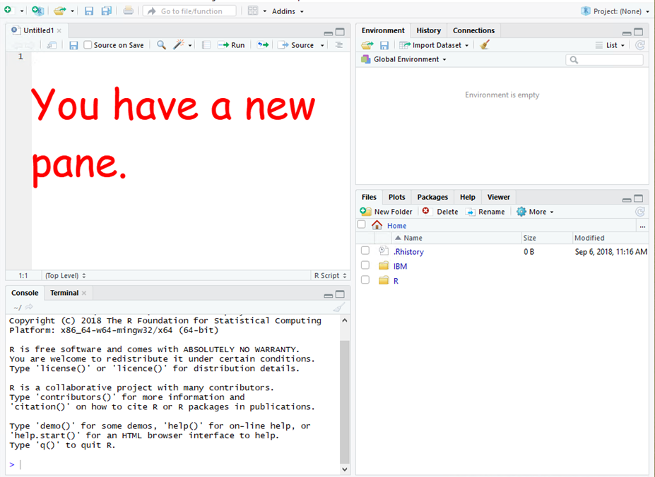 New RStudio Look